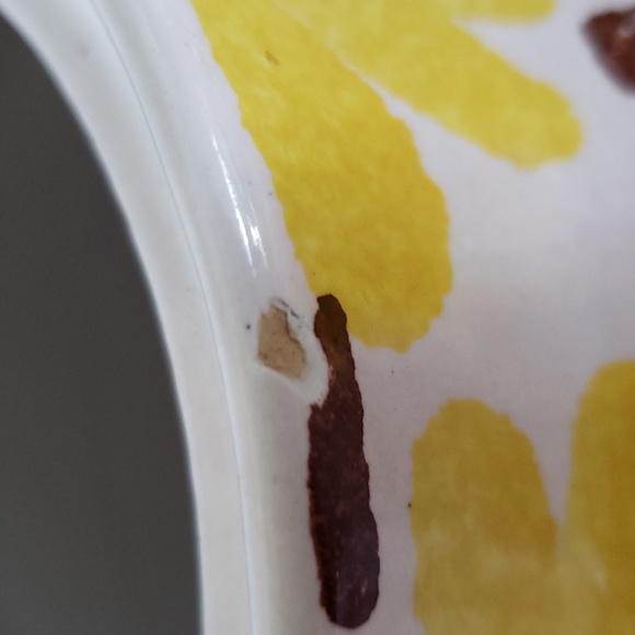 Vintage Sunflower Jars 3 pc Canister Set (Part 1) - Picture 6 of 17